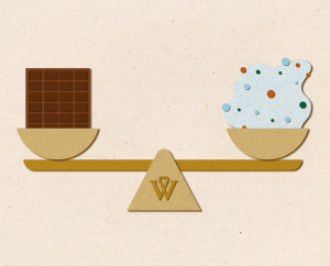 Whittakers Carbon Measure Tile