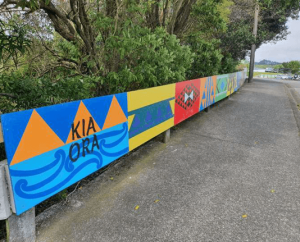 kia ora mural comp