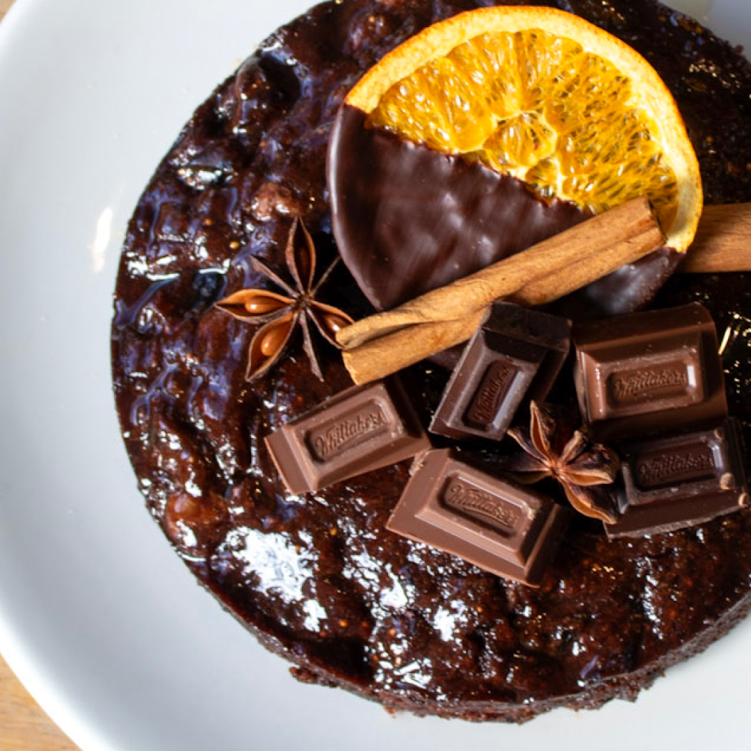 Daily Bread Christmas Chocolate Cake-image