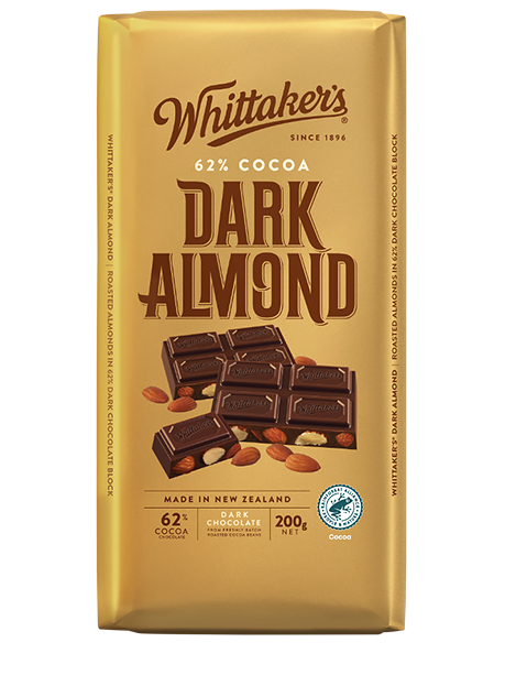 whittakers 200g Dark Almond